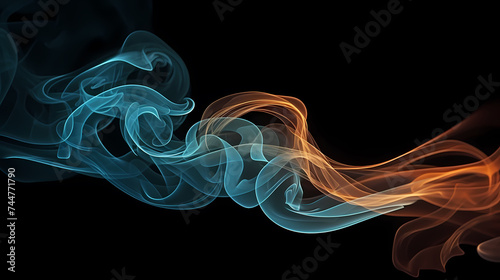 Abstract background of smoke or steam