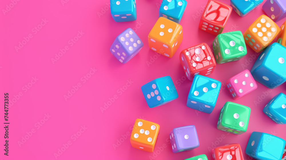 Colorful background. April fool's day background. April fool font per dice background. Colorful background. April fool's day background. April fool font per dice background.