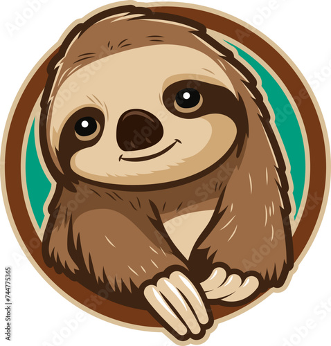 Three Toed Sloth Logo