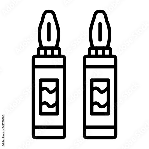 Ampoule Line Icon