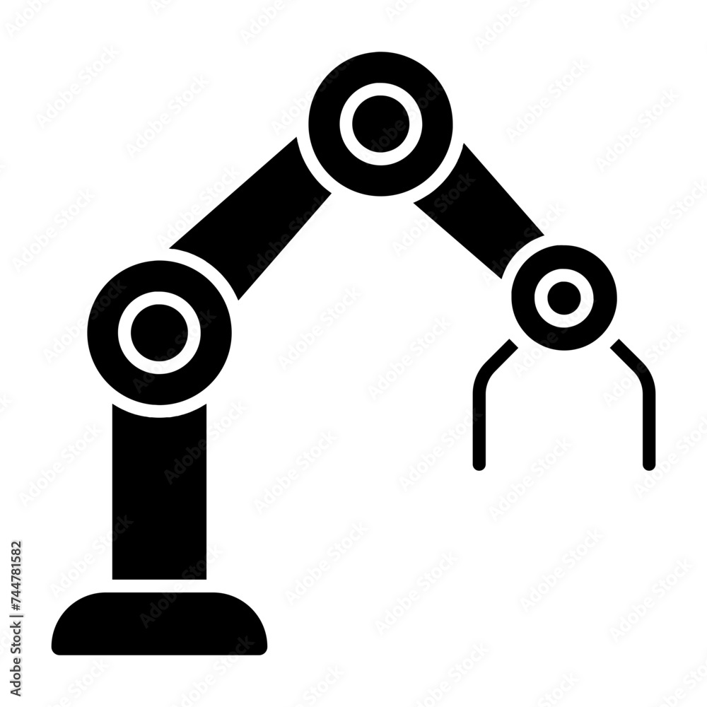 Mechanical Arm Icon Mechanical Arm Icon