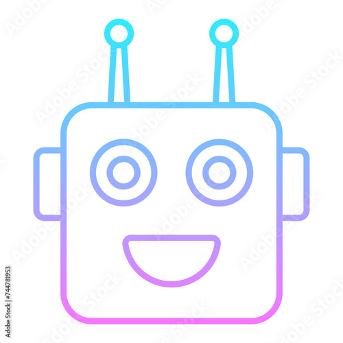 Mechanical Robot Icon