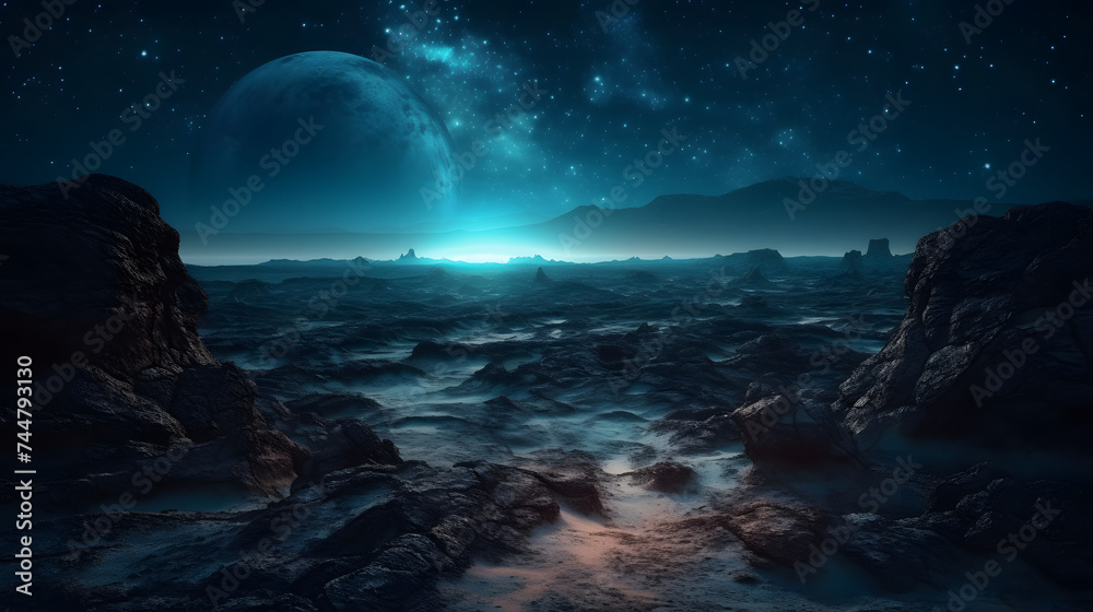 the landscape of an interior universe is shown the landscape of an interior universe is shown