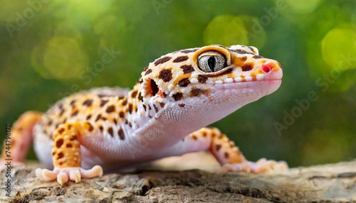 leopard gecko lizard face gecko