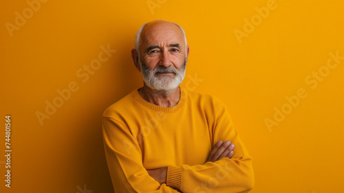 portrait of a man with beard © Noelia