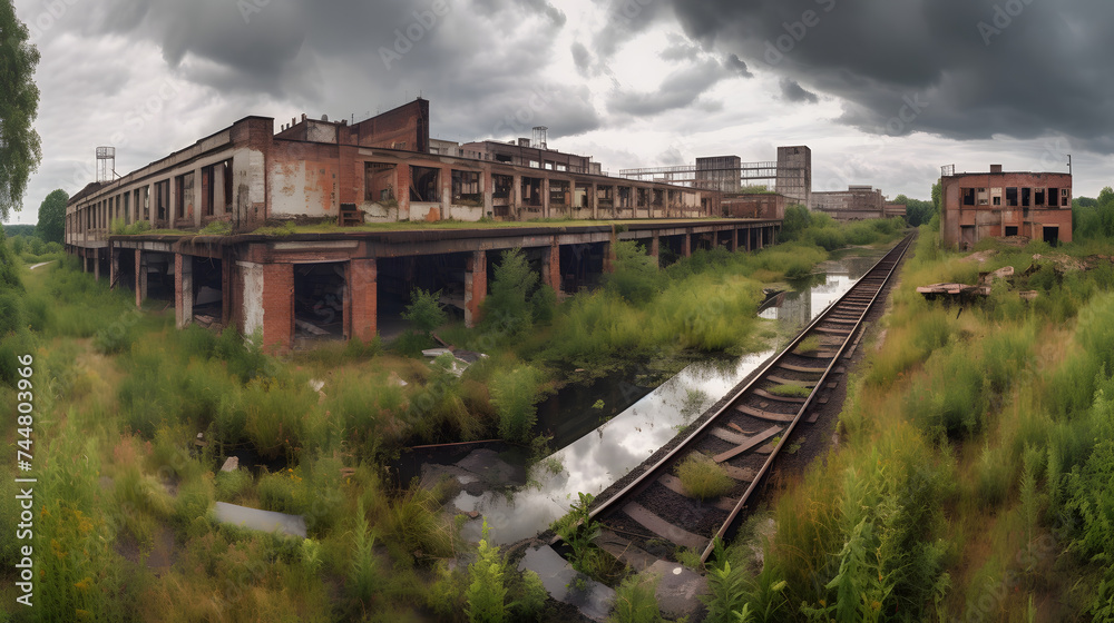 abandoned industrial city of ohrom abandoned industrial city of ohrom