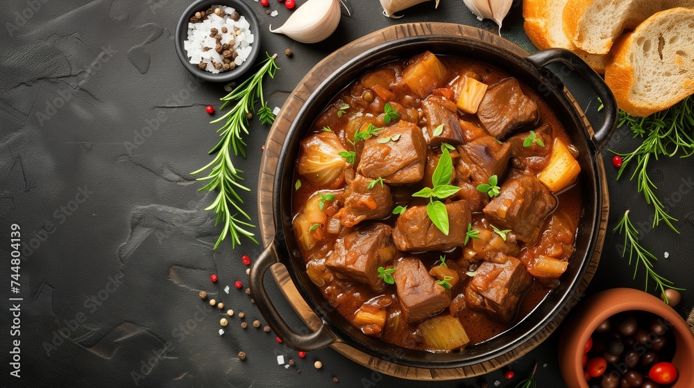 Garbure french traditional meal. Generative AI Garbure french traditional meal. Generative AI