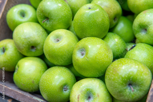 Green Apples Close Up