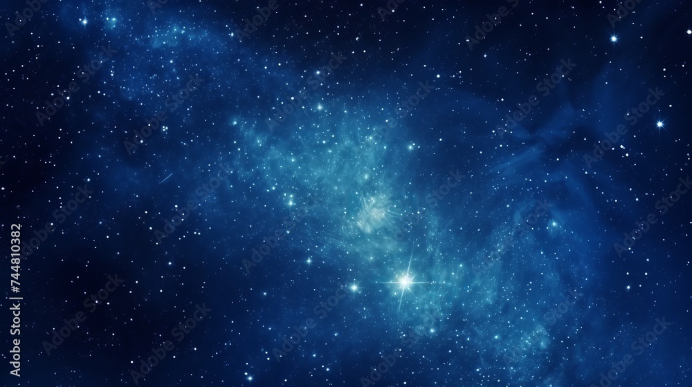 Obraz premium Milky way galaxy with stars and space dust in the universe