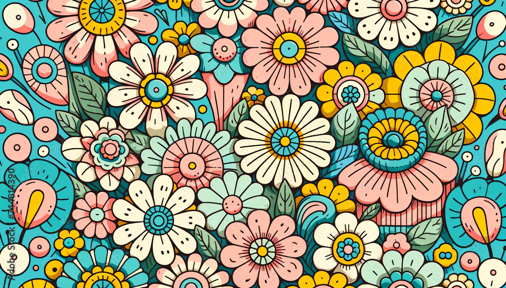 seamless floral pattern seamless floral pattern
