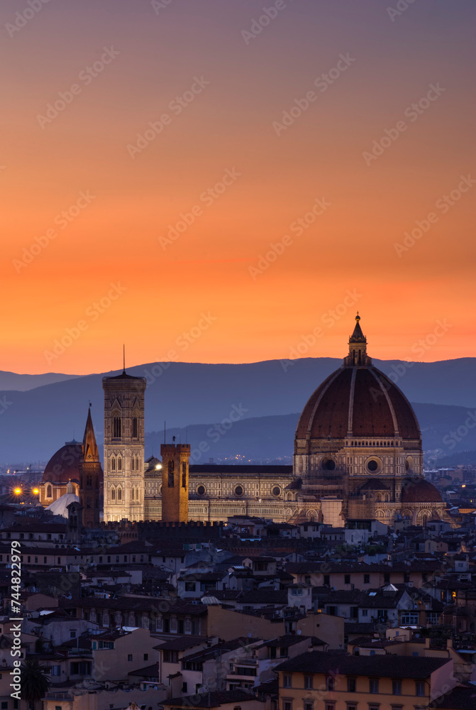 Fototapeta premium Duomo Santa Maria Fiore. Italy.