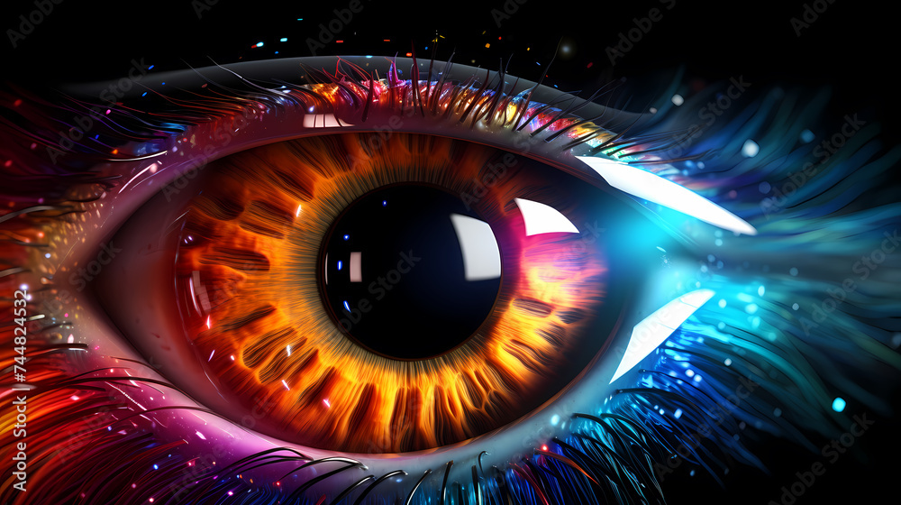 abstract universal cosmic eye, profound oneness abstract universal cosmic eye, profound oneness