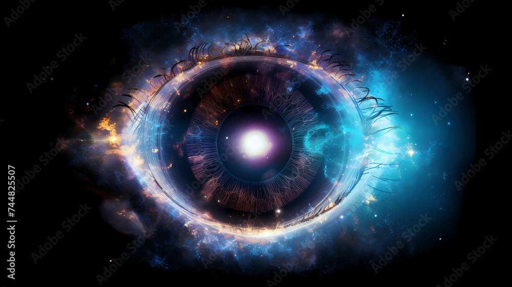 abstract universal cosmic eye, profound oneness abstract universal cosmic eye, profound oneness