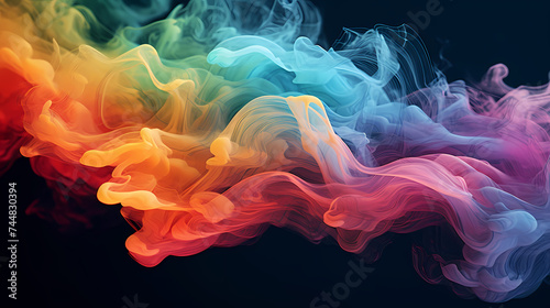 Abstract background of smoke or steam