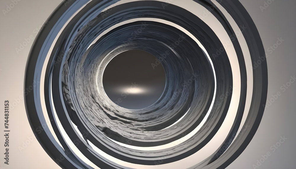 Twisted abstract portal. Twisted abstract portal.