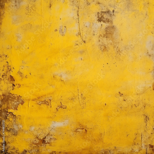 Dirty grunge Ultra yellow Concrete cement texture