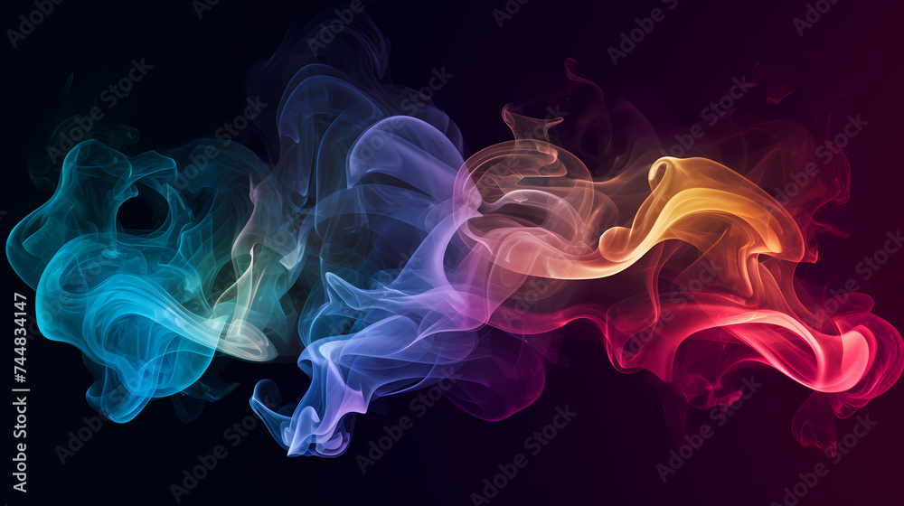 Smoke and steam effects overlay