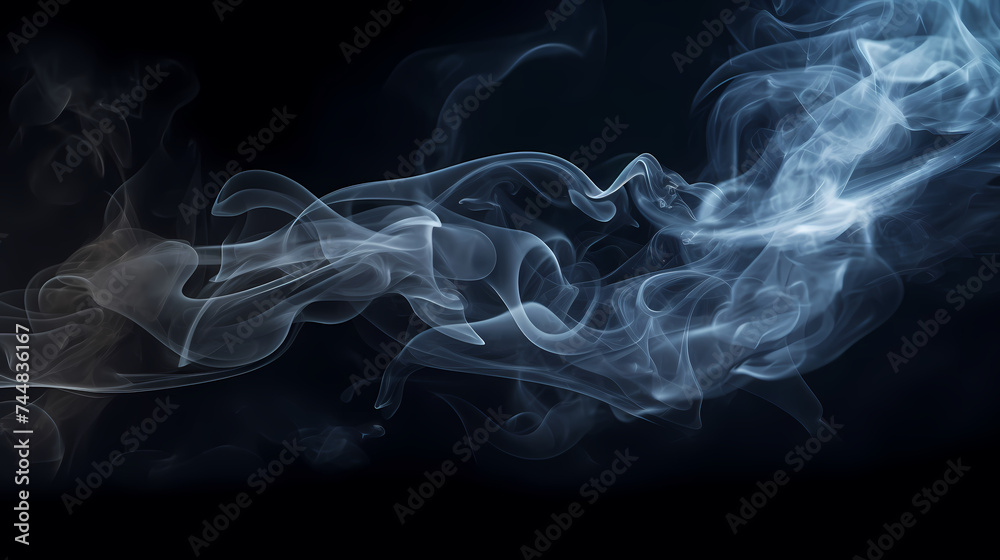 Obraz premium smoke illustration