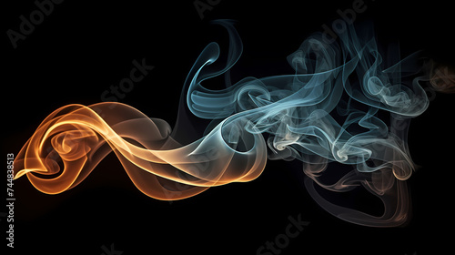 Beautiful smoke background