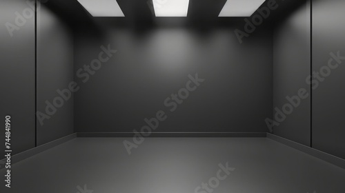 Wallpaper Mural Gray empty room studio gradient used for background and display your product Torontodigital.ca