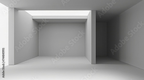 Wallpaper Mural Gray empty room studio gradient used for background and display your product Torontodigital.ca