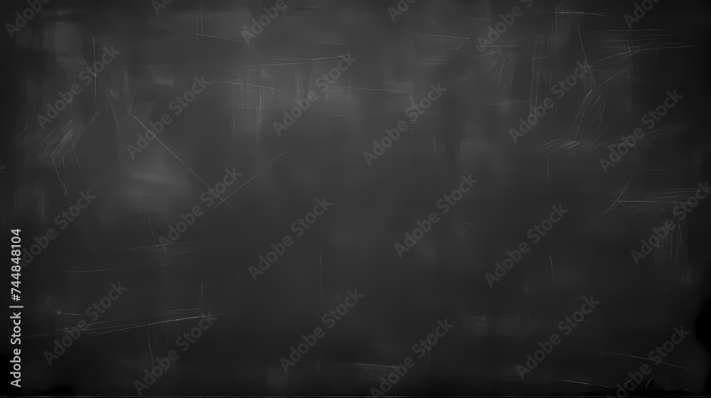 Image illustration of blackboard, textured blackboard background texture - obrazy, fototapety, plakaty 