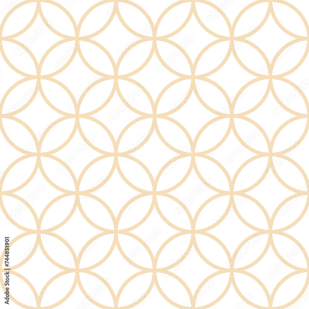 Seamless asian background pattern.Abstract geometric circle lines. Traditional japanese ornament. Seamless asian background pattern.Abstract geometric circle lines. Traditional japanese ornament.
