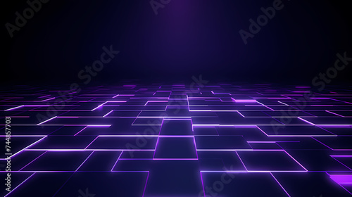 Cyberspace grid background, blockchain and abstract technology background