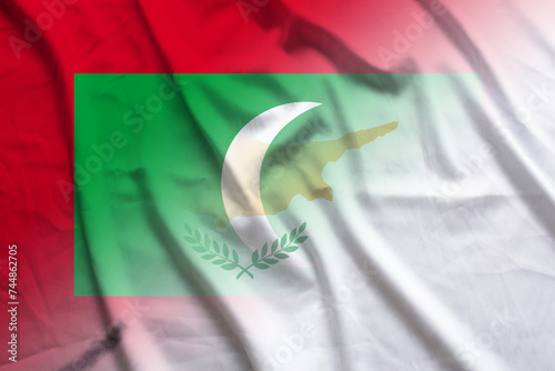 Maldives and Cyprus official flag transborder negotiation CYP MDV