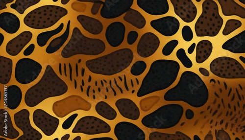 leopard skin pattern © Annette