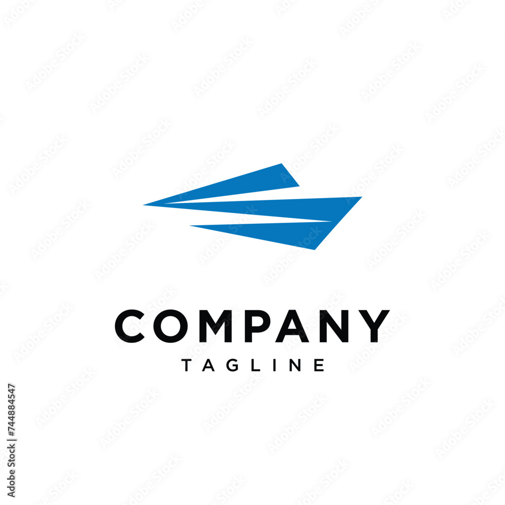Letter S Ship logo icon vector template.eps