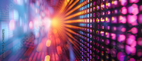 Wallpaper Mural Abstract Colorful Digital Data Movement Gaming Background Torontodigital.ca