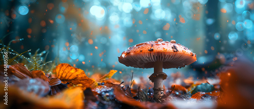Fall Autumn Mushroom Photo