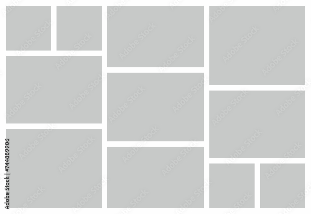 Pictures or photos frame collage abstract photo frames and digital photo wall template Pictures or photos frame collage abstract photo frames and digital photo wall template