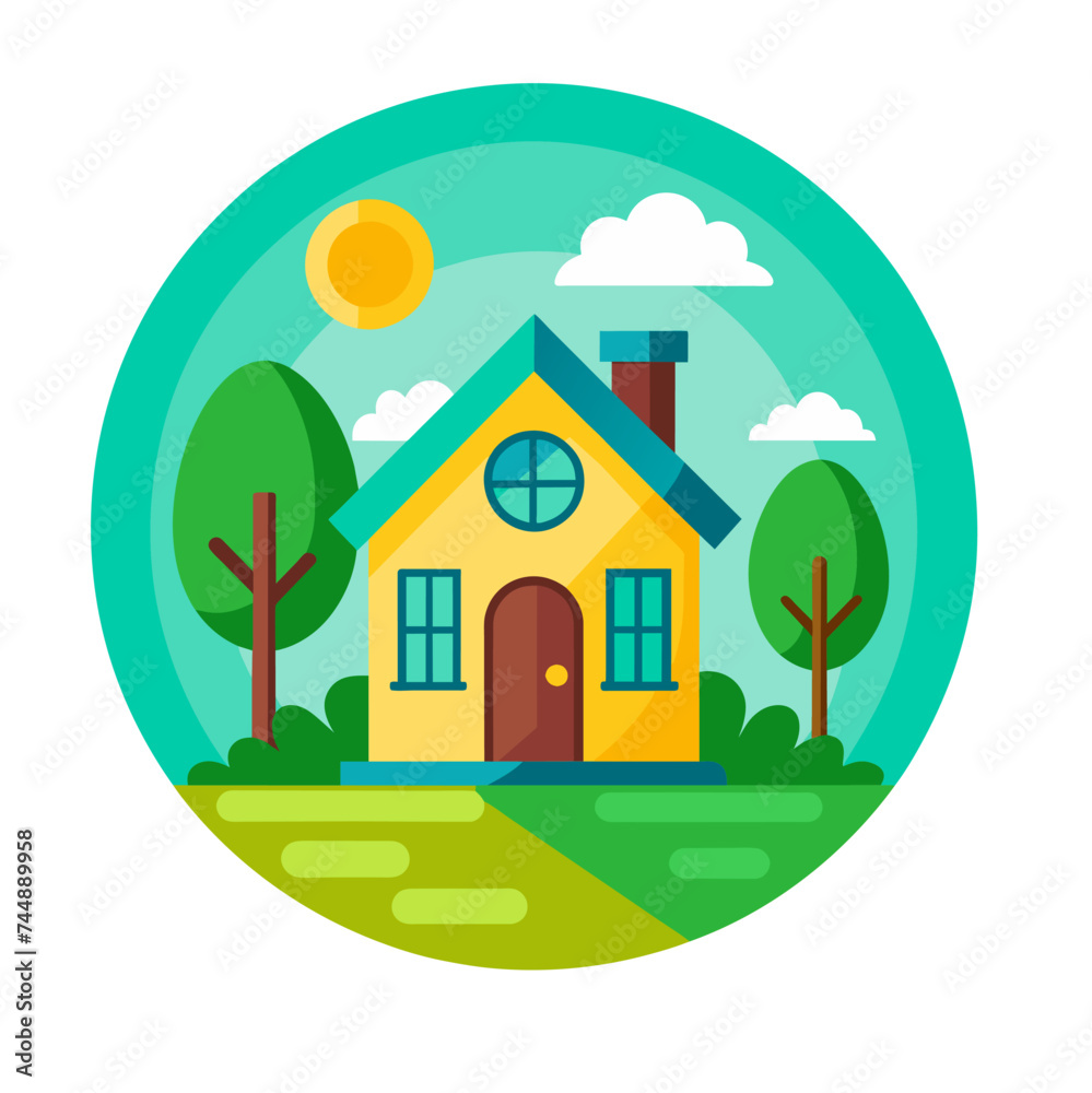 Web home icon button, House icon, Home sign or Main page icon for apps and website Web home icon button, House icon, Home sign or Main page icon for apps and website