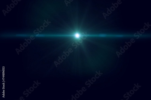 Wallpaper Mural abstract blue background with rays Torontodigital.ca
