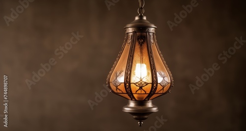  Elegant vintage light fixture, perfect for rustic or industrial decor