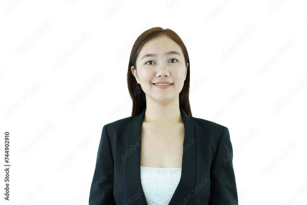 Smart and good looking Asian young businesswoman portrait. Smart and good looking Asian young businesswoman portrait.