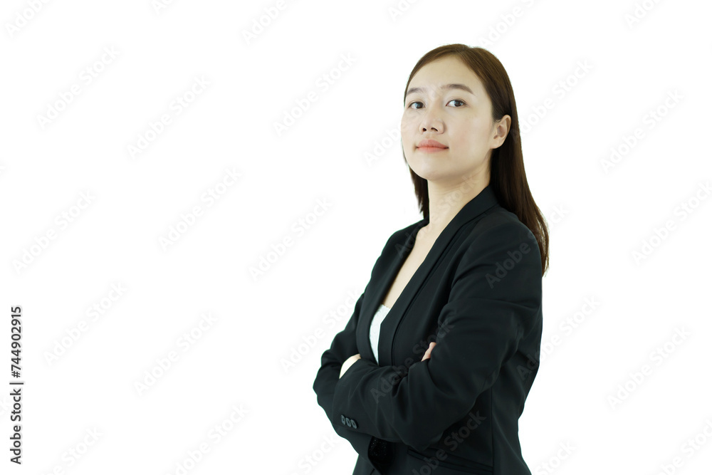 Smart and good looking Asian young businesswoman portrait. Smart and good looking Asian young businesswoman portrait.