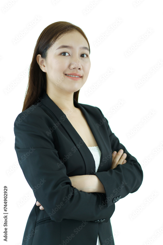 Smart and good looking Asian young businesswoman portrait. Smart and good looking Asian young businesswoman portrait.