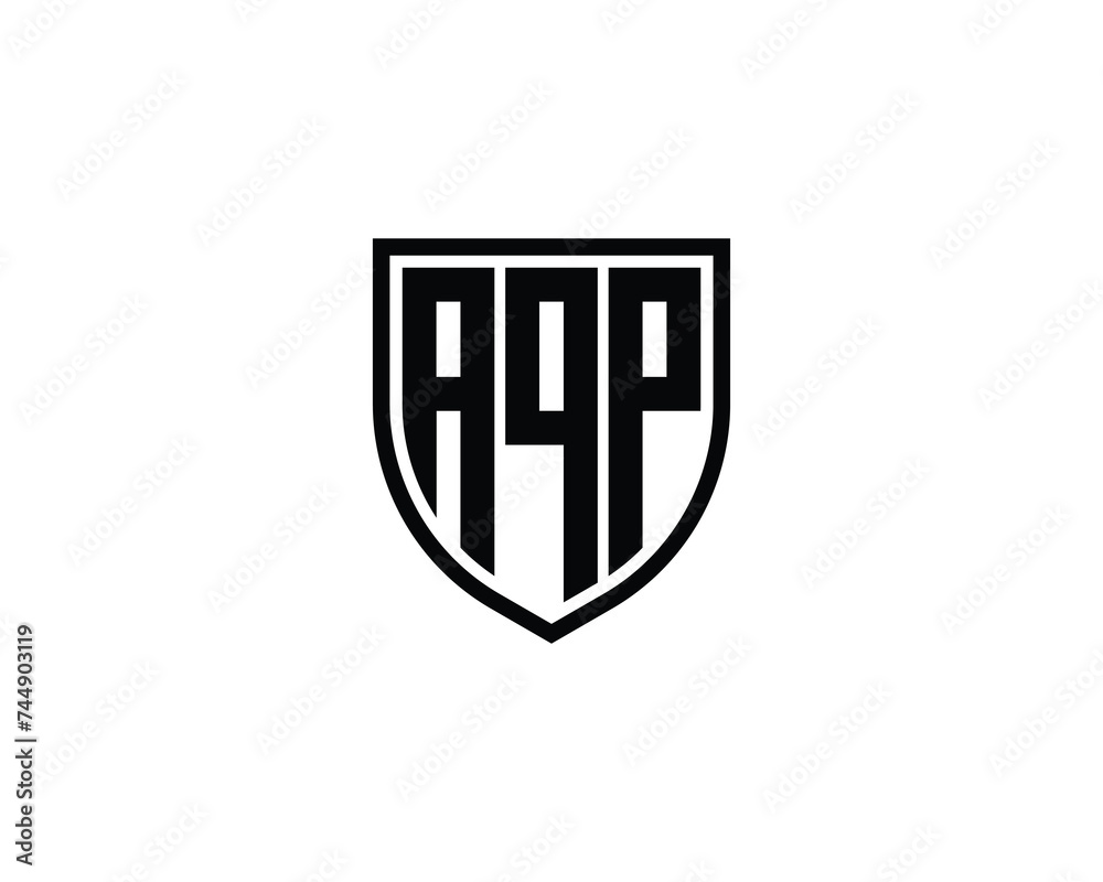 AQP logo design vector template AQP logo design vector template