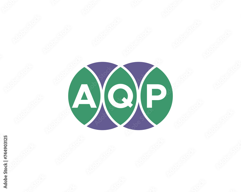 AQP logo design vector template AQP logo design vector template