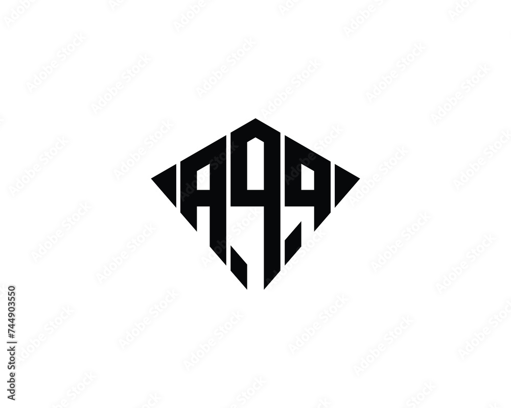 AQQ logo design vector template AQQ logo design vector template