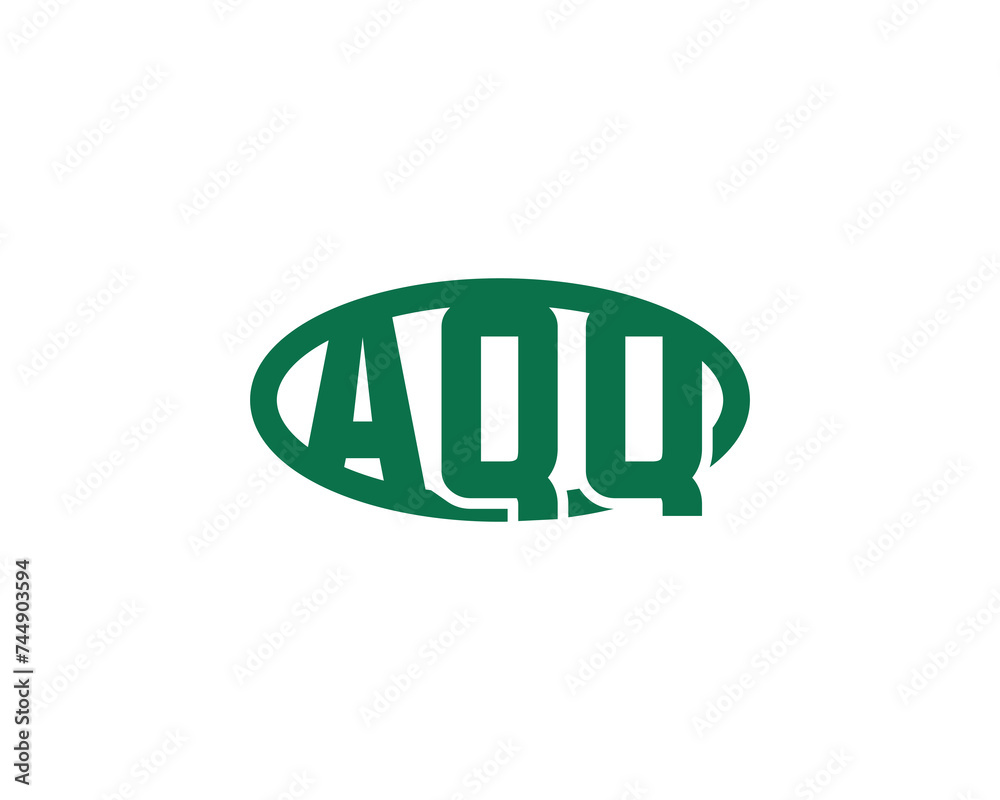 AQQ logo design vector template AQQ logo design vector template