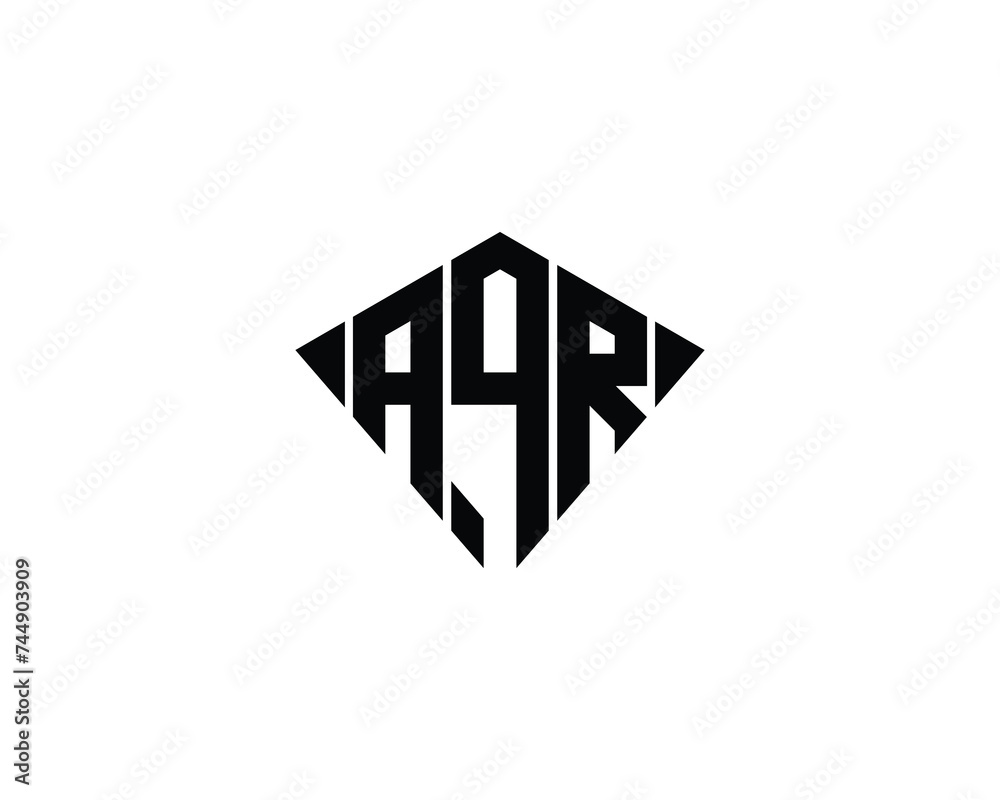 AQR Logo design vector template AQR Logo design vector template
