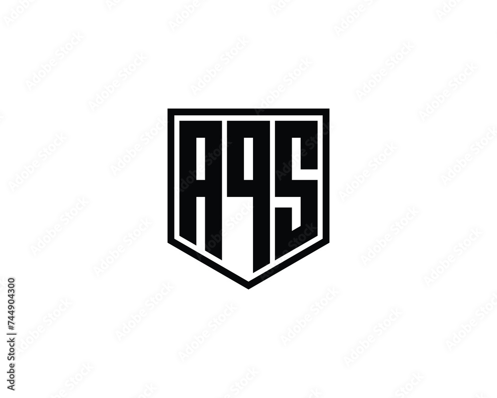 AQS logo design vector template AQS logo design vector template