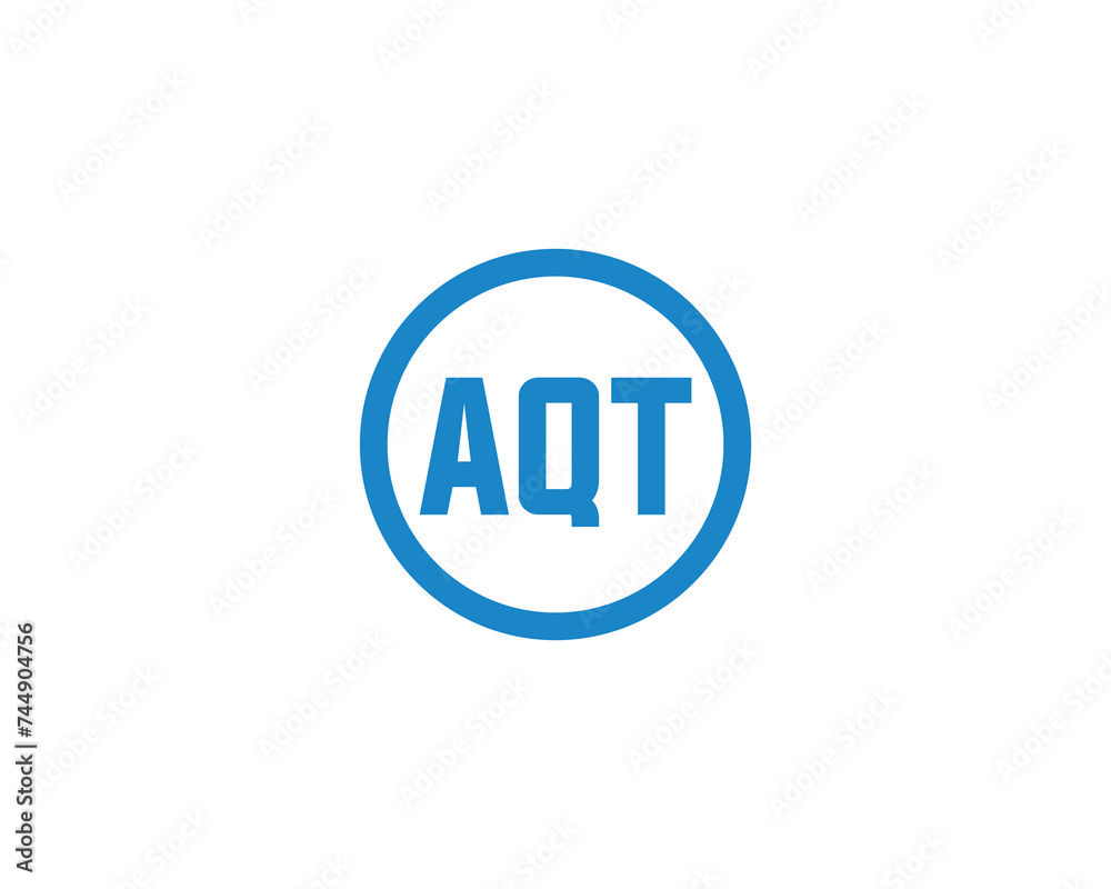 AQT Logo design vector template AQT Logo design vector template