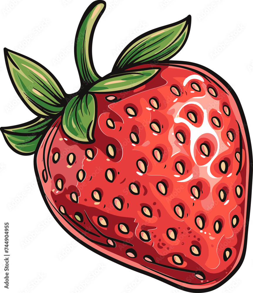 Obraz premium Enhancing Shelf Life and Postharvest Quality of Strawberries through Innovative Technologies