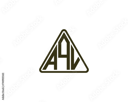 Free Download AQV logo design vector template - GFXLoad