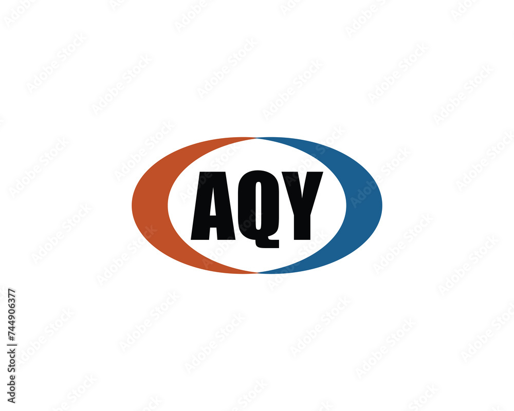 AQY logo design vector template AQY logo design vector template
